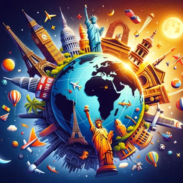 monumentos famosos del mundo y viajes internacionales