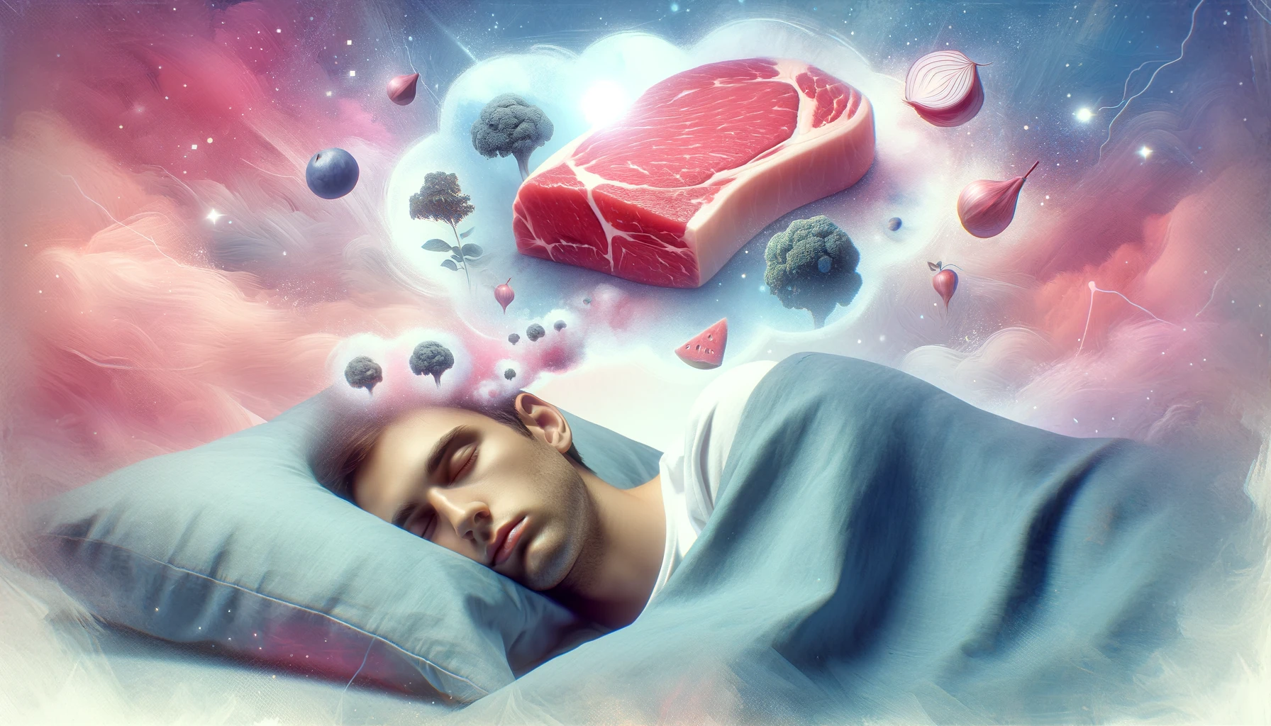 significado subconsciente de la carne en sueños