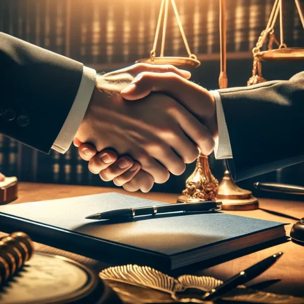 simbolismo de equidad en acuerdos legales