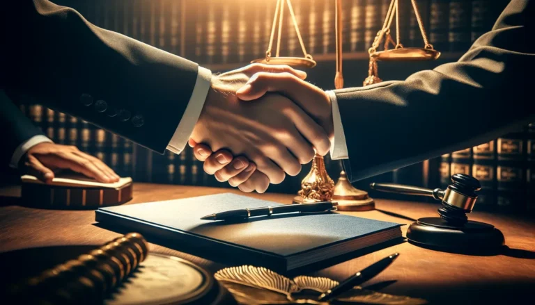 simbolismo de equidad en acuerdos legales