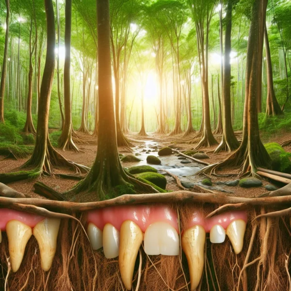 simbolismo y significado de sonar con dientes en la naturaleza.webp