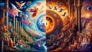 contrastes entre mitología y narraciones legendarias