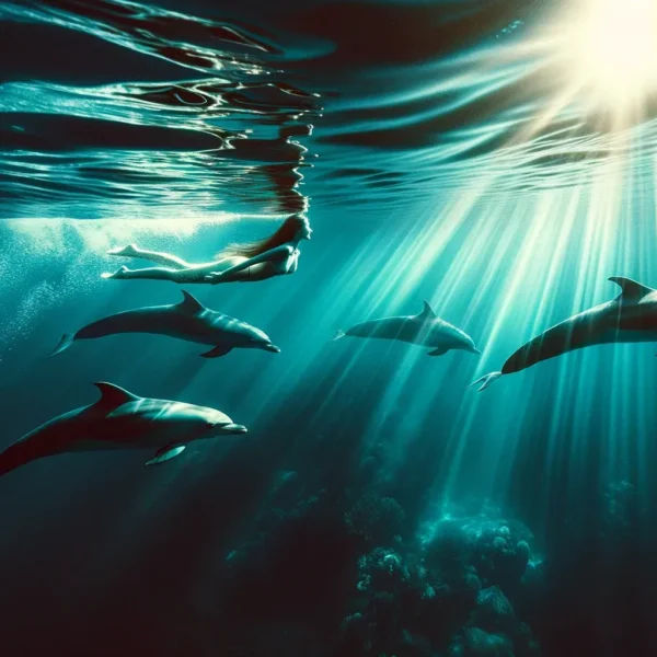 la guía espiritual de los delfines en sueños