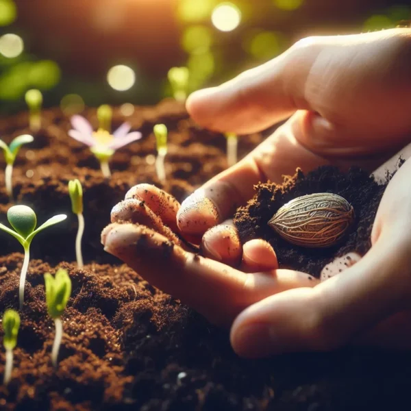 el inicio de un jardin floreciente.webp