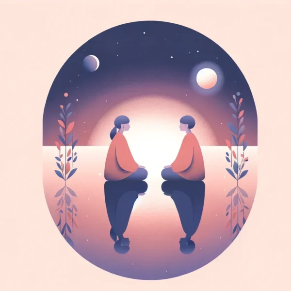 la conexión emocional invisible entre dos personas