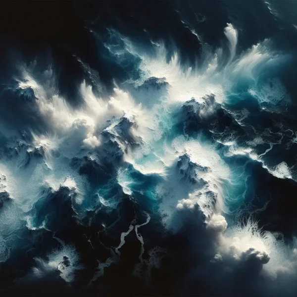 Soñar con mar agitado: Interpretando las mareas de tus sueños