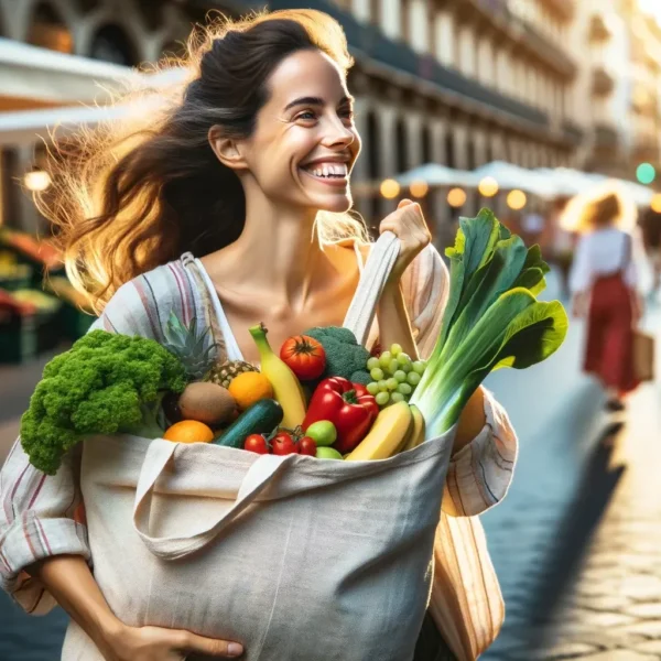 mpras sustentables y saludables en la vida cotidiana