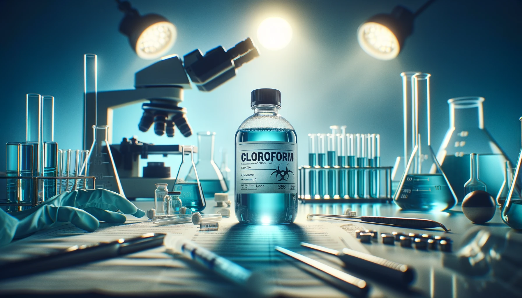 seguridad y uso del cloroformo en laboratorios