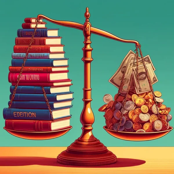 el desequilibrio entre conocimiento y remuneración en la educación universitaria