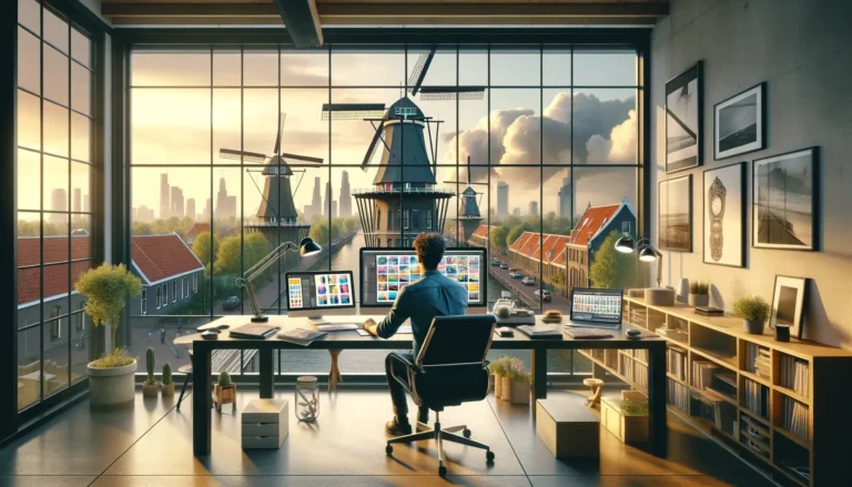 diseñadores gráficos encontrando inspiración en Holanda