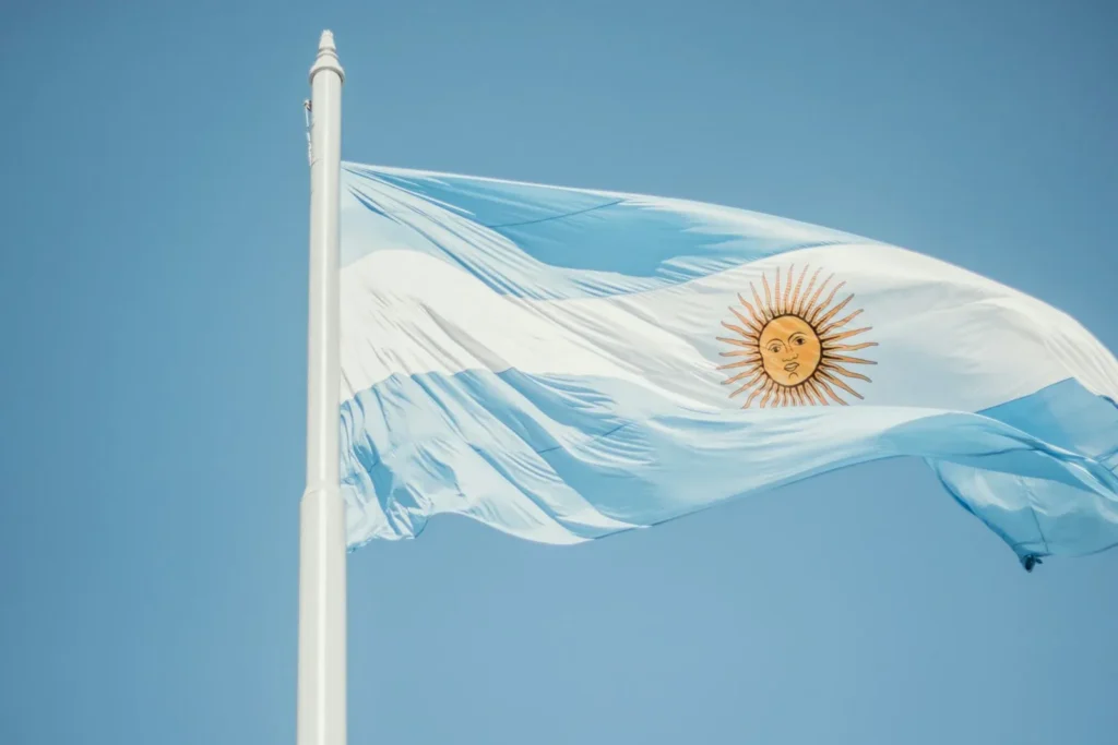 Bandera de argentina