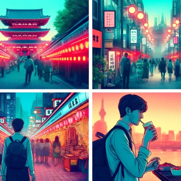 vida estudiantil y cultural en Japón