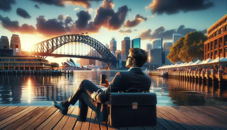 momentos de tranquilidad en la ciudad de Sídney