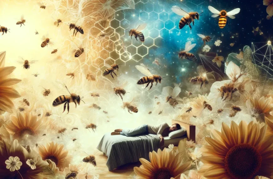 soñando con muchas abejas