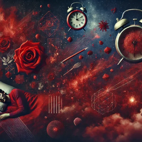 soñar con el color rojo