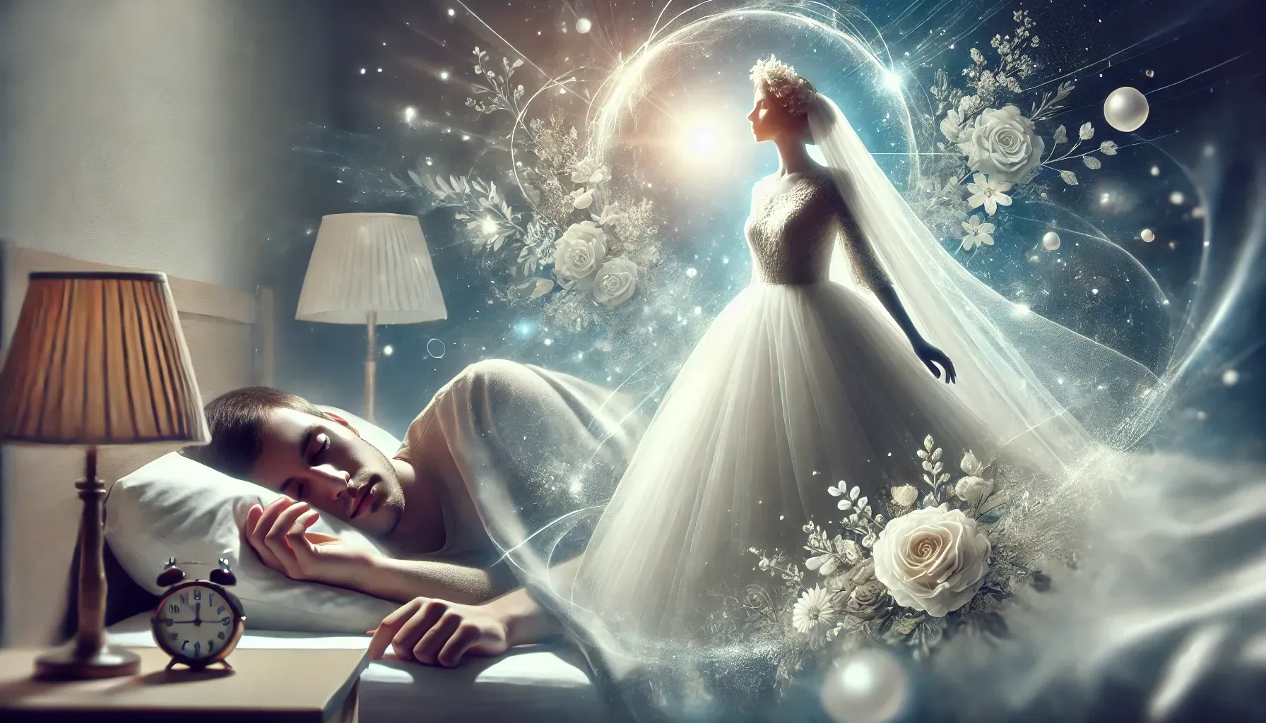 soñar con una novia vestida de blanco