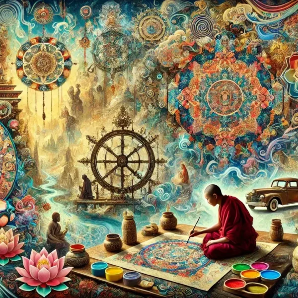 Arte Thangka y el Budismo Tibetano