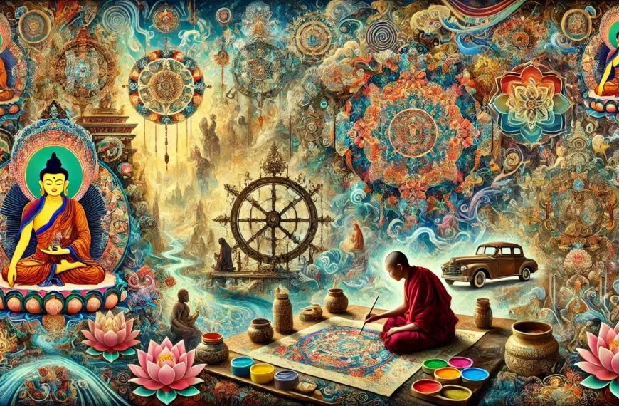 thangkas arte y ensenanza en el budismo tibetano